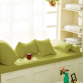 Матрас лежанка на подоконник Mura Green