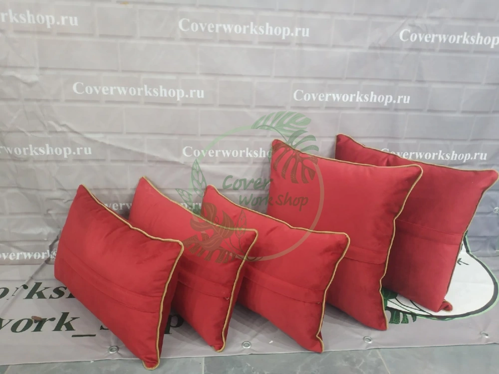 Декоративные подушки с кантом