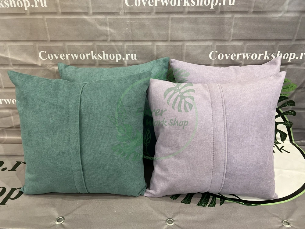 Подушки декоративные из микровелюра