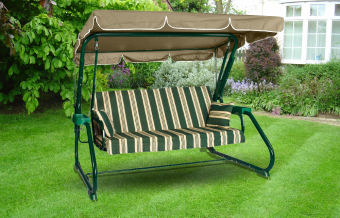 Тент для садовых качелей бежевый длина 170-190/ ширина 115-130