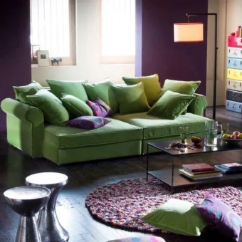 Пошив подушек на диван