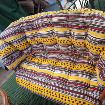 Пошив подушек на садовую мебель