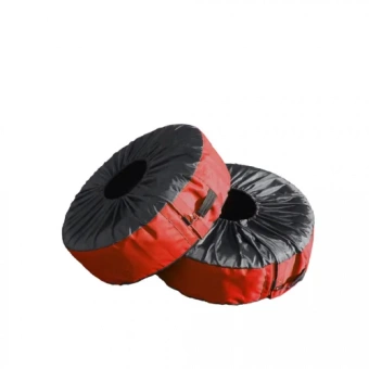 Чехлы для колес красные, 15-16"