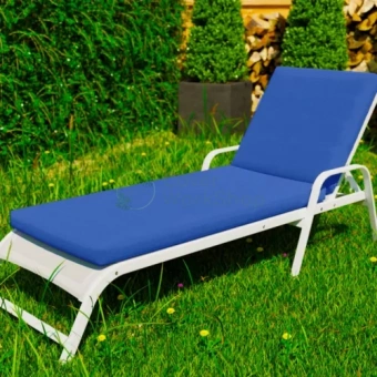 Матрас для шезлонга синий 170*60*4см Оксфорд 600D