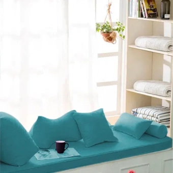 Подушка на подоконник Сandy Aquamarine