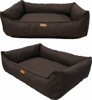 Лежанки  для собак и кошек  темно-коричневая 