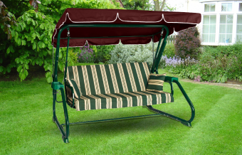 Тент для садовых качелей бордо длина 170-190/ ширина 115-130